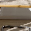 HOMSFOU 10 Pcs Plastic Chair Foot 19mm U Shaped Floor