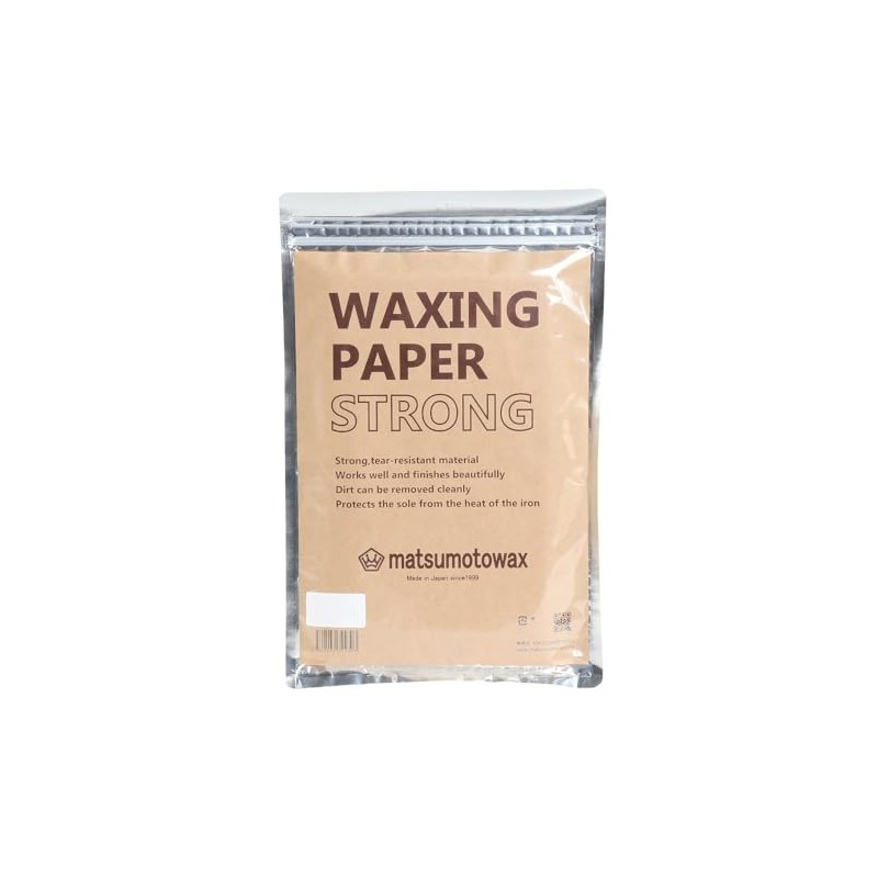 Matsumoto Wax Wax Wax Paper Strong, 50 Sheets (FF/Men's)