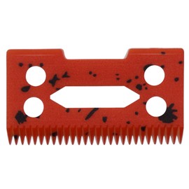 Professional Adjustable Hair Clipper Replacement Moving Blade, Zirconia Ceramic Cutter Blade Compatible with Wahl 5 Star Super Taper Magic Clip 8504 1919 8148 Hair Clippers (Red, 1)