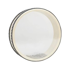 6 inch Ocean Drum,Sea Wave Drum for Meditation & Relaxation, Natural Color Rain Drumfor Stress Relief, Musical Sound Healing Instruments Ocean Sound Drum for Holistic Healing (6 inches FBA)