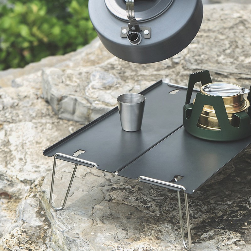 Folding Camping Table Outdoor Portable Aluminum Alloy Ultra Light Mini