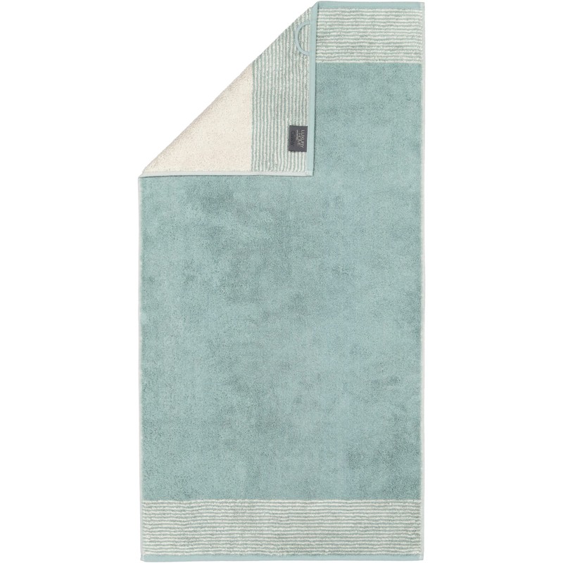 Cawö Home Hand Towels Luxury Home Two-Tone 590 Sage 43