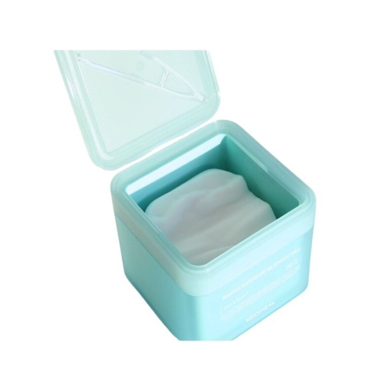100 sheets per pack of Madiheal Madecassoside Soothing Pads, improving