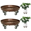Plant Saucer 14" Rolling Plant Caddy Rolling Plant Stand with