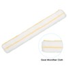 sourcing map 1 Pcs Microfiber Window Scrubber Replacement Head 17.72