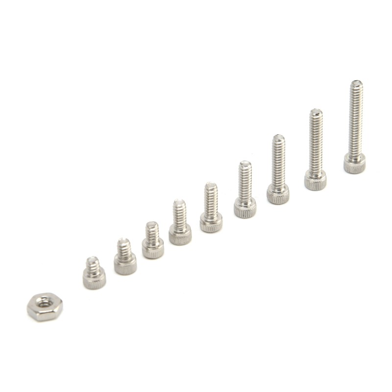 150Pcs Hex Socket Screw Nut Set Stainless Steel CorrosionResistant Industrial