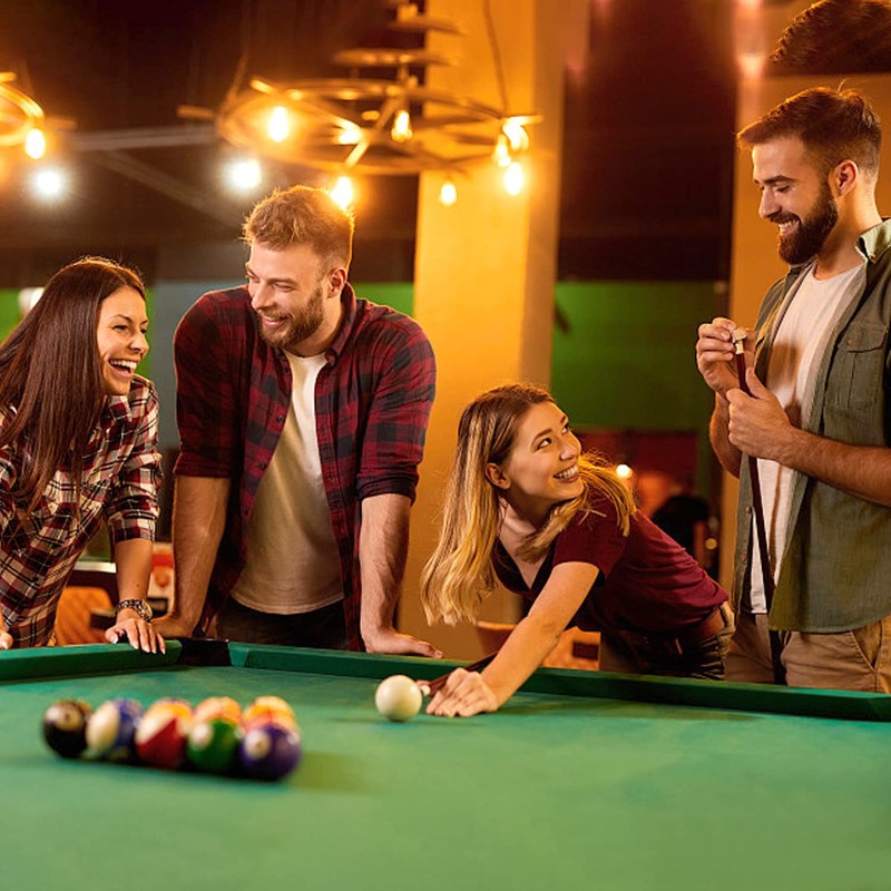 MoyanSuper Pool Table Cover PVC Waterproof Dustproof for 7/8/9 Ft