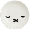 Dick Bruna 401106 Miffy Simple Face Mini Plate Plate, Sleep,