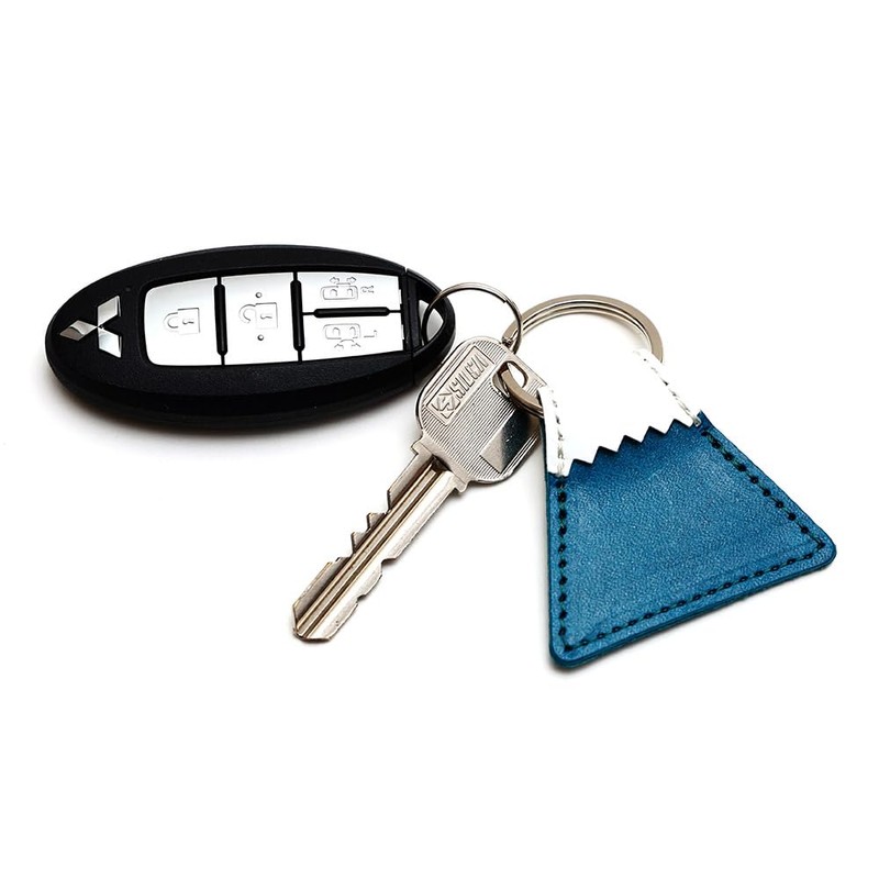 Agility affa Fuji Key Chain Genuine Leather FUJIYAMA mt.fuji Genuine