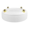 Rotatable Storage Tray Plastic Large Capacity Rotating Organizer Tray Desktop