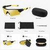UV400 Polarized Sports Sunglasses for Cycling – Lightweight Wraparound Eyewear
