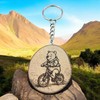 Promotech Pooh the Bear Makes Cycling Tour Handmade Laser Engraved