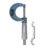 HARFINGTON Outside Micrometer 0-1" Measuring Tool 0.0001" Graduation Set