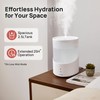 CLARSTON Humidifier for Bedroom, 2.5L Cool Mist Humidifier with Essential
