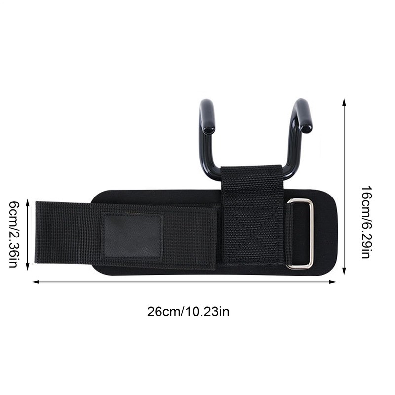 Wrist Hooks for Weightlifting | Multi-Functional Fitness Grip - Anti
