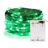 ANJAYLIA Green Fairy Lights, 16.5Ft/5M 50leds Led String Lights St.