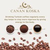 Canan Koska Turkish Coffee Medium Roast Ground Coffee 100% Arabica,