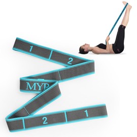 Norhogo Yoga Stretch Bands, Adult Nine Gauge Dance Stretch Bands Digital Stretch Bands, Expander Pilates Yoga Stretch Resistance Bands for Pilates, Yoga, Dance, Gymnastics Exercise and Flexibility