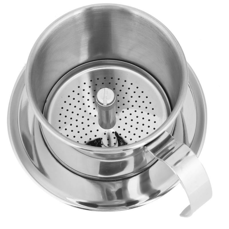 Drip Coffee Filter Pot Silver 304 Stainless Steel Hhousehold Bbrewing