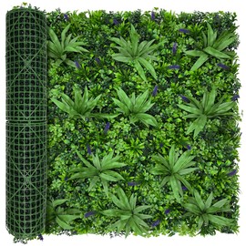 DOPGIB Greenery Grass Wall Boxwood Plant Roll: 40"x120"（34 SQFT） with UV Resistant Leaves Artificial Ivy Privacy Hedge Fence Screen for Backdrop,Garden and Indoor Outdoor Plant Wall Panel Covering