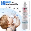 L G 2 Pack For LG LT700P Refrigerator Replacement Water