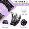 Lash Clusters 208 PCS Cluster Lashes Individual Lashes B05+B06 Eyelash