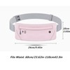 Sports Waist Pack with Headphone Hole, Waterproof Fanny Pack, Lightweight