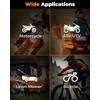 12pcs Motorcycle Blind Hole Collet Bearing Puller Set, Internal Bearing