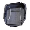 NLQR Replacement Driver Bottom Seat Cover Microfiber Leather Dark Gray