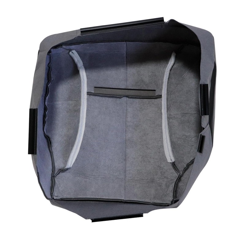 NLQR Replacement Driver Bottom Seat Cover Microfiber Leather Dark Gray