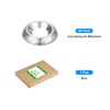 uxcell 50Pcs Countersunk Finish Washers, #10 Nickel-Plated Steel Countersunk Washers