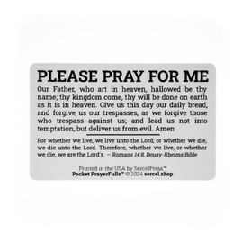 I Am a Catholic, In Case of Emergency Please Call a Priest: Pocket PrayerFulls: Durable Wallet Prayer Card