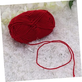 DOITOOL 5 Rolls Gradient Cotton Crochet Yarn for DIY Accessories Soft Hand Knitting String for Sweaters Hats and Crafts Durable and Skin Friendly Weave Yarn