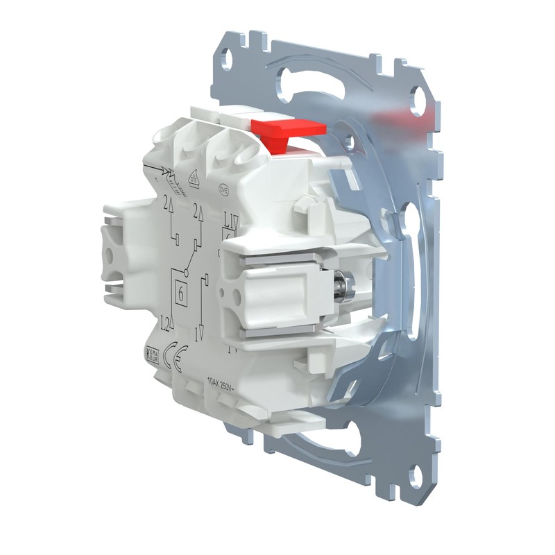 Merten MEG3126-0000 Double two-way switch insert 1 pole, 10 AX,