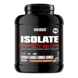Weider Isolate Whey 100CFM 908 Gr - 100% Protein de Suero / Alta Pureza y Calidad Superior