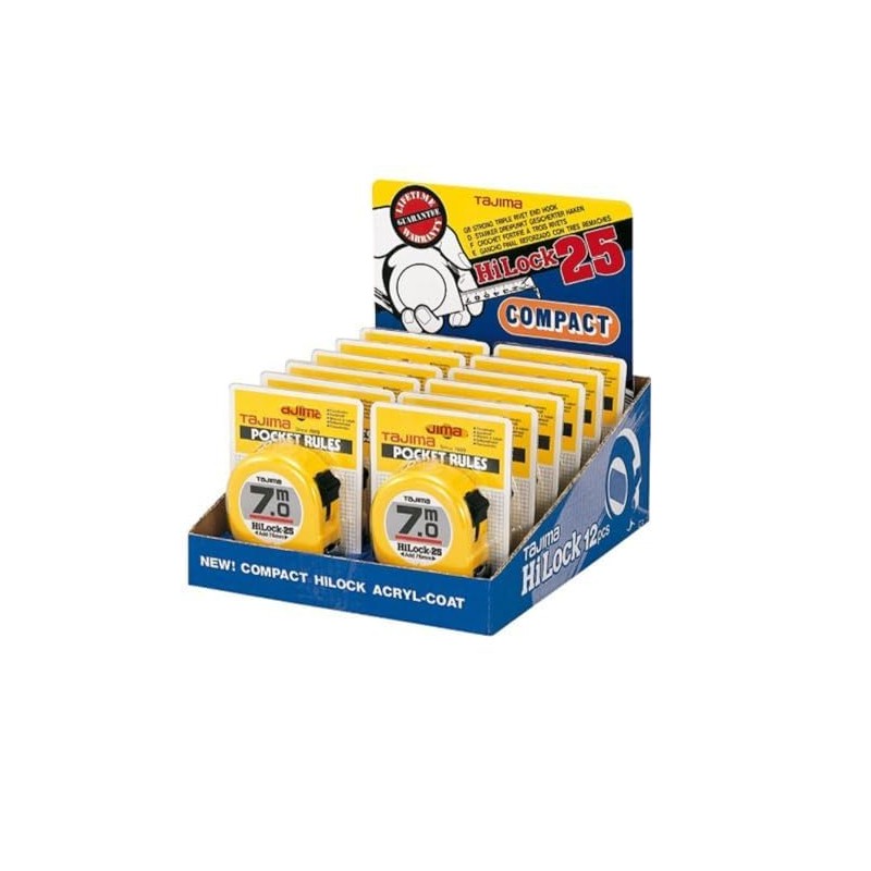 Tajima H9P50MY Tape Measure 5 m x 19 mm