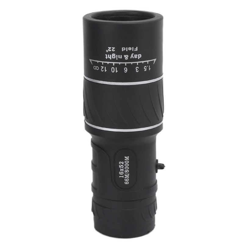 16x52 Monocular Dual Focus Optics Zoom Telescope High Power Monoculars