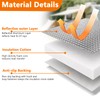 Cyrico RV Skylight Insulator 2 Pack, 14" x 14" x