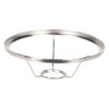 Aladdin Nickel Plated 10" Under Burner Shade Ring for Glass