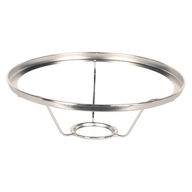 Aladdin Nickel Plated 10" Under Burner Shade Ring for Glass Shades
