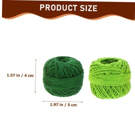 Gadpiparty 16Rolls DIY Embroidery Thread Kit Each Mixed Color Cotton String for Cross Stitching Sewing Supplies Lightweight Sewing Accessory for Handcraft Projects