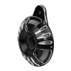 Unbranded Black Horn Speaker Cover For Harley Softail Electra Glide