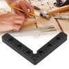 2Pcs Positioning Square 120mm 90 Degree Clamp Metric Scale Tool