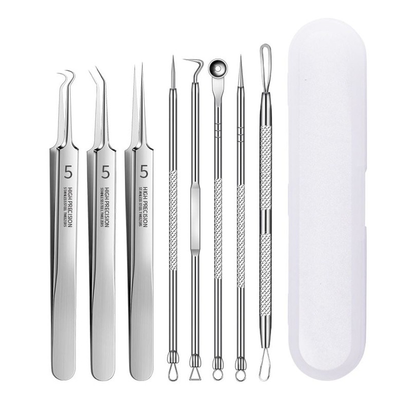Mimi Shop U01 Skin blackhead 8-piece set tool extrusion mno454