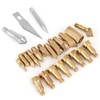 Wood Burning Tips, 23Pcs Craft Wood Burning Pen Tips, Soldering