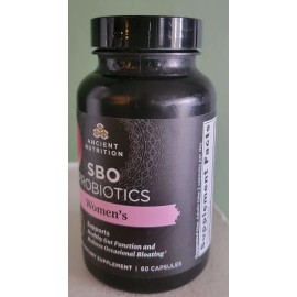 Ancient Nutrition Women's SBO Probiotics 60 Capsules, 12/2026, Free Shipping