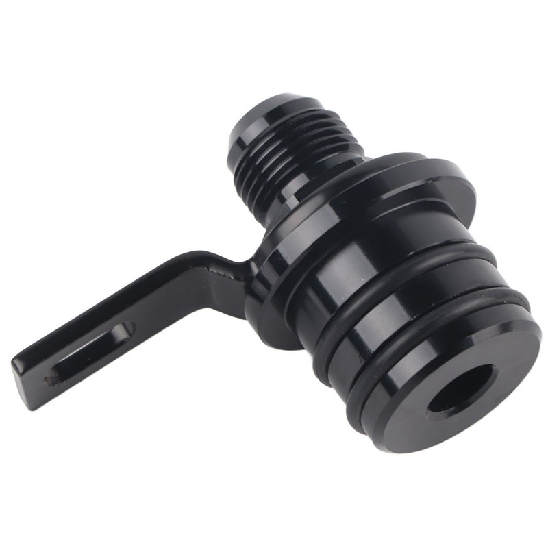 10AN Breather Fitting Adapter Black Aluminium Alloy Lightweight for Oil