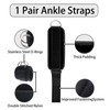 Foot Strap Cable Pull, Strength Training Foot Cuffs with 2