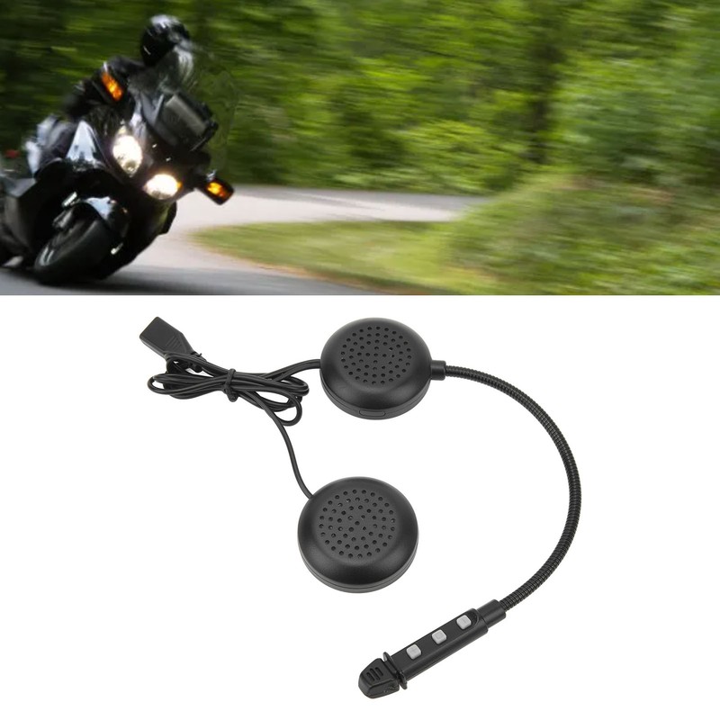 Motorcycle Helmet BT Headset ABS Motorcycle Helmet Intercom Headset Portable
