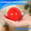 ZHAYAO 2 Pack Spiky Hard Massage Balls,Massage Lacrosse Balls for